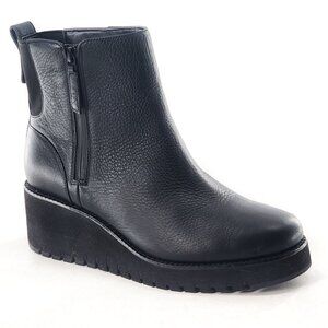 COLE HAAN ZeroGrand City Waterproof Wedge Bootie